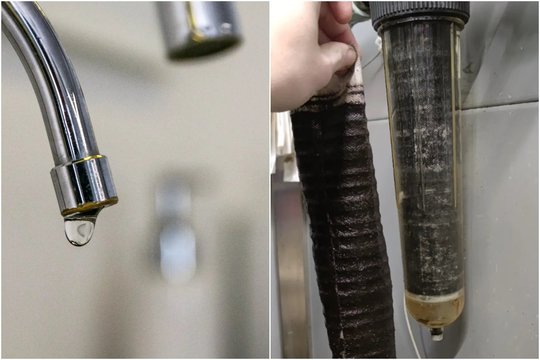 Kauniečio eksperimentas: naujai pakeistas vandens filtras švarus neišbuvo nė 5 valandas