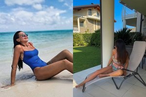 Verslininkė Sofio Gelašvili mėgaujasi vasara: papasakojo apie saulės vonias ir kur perka maudymosi kostiumėlius