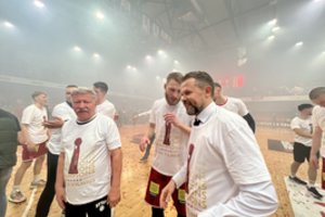 LKL trofėjų į Vilnių sugrąžinęs G. Žibėnas ruošiasi didžiulei šventei: „Nebegalime būti kuklūs“