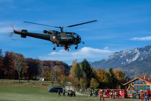 Austrijos Alpėse sraigtasparniais išgelbėti 107 moksleiviai ir mokytojai