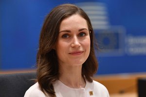 Suomijos premjerė užsikrėtė koronavirusu