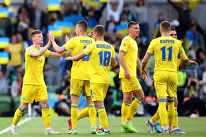 Ukrainos futbolininkai pergalingai pradėjo UEFA Tautų lygos sezoną