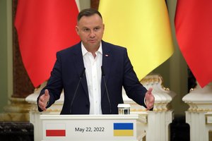 Lenkijos prezidentas: Ar per Antrąjį pasaulinį karą kas nors taip kalbėjosi su Hitleriu?