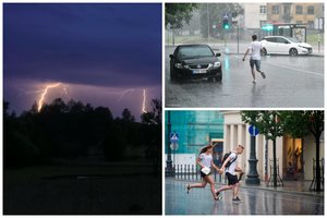 Artimiausios dienos bus tvankios ir audringos: kai kur jau šiąnakt gali kilti škvalas