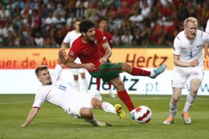 Tautų lygoje portugalai pergalės reikalus su čekais išsprendė per 5 minutes