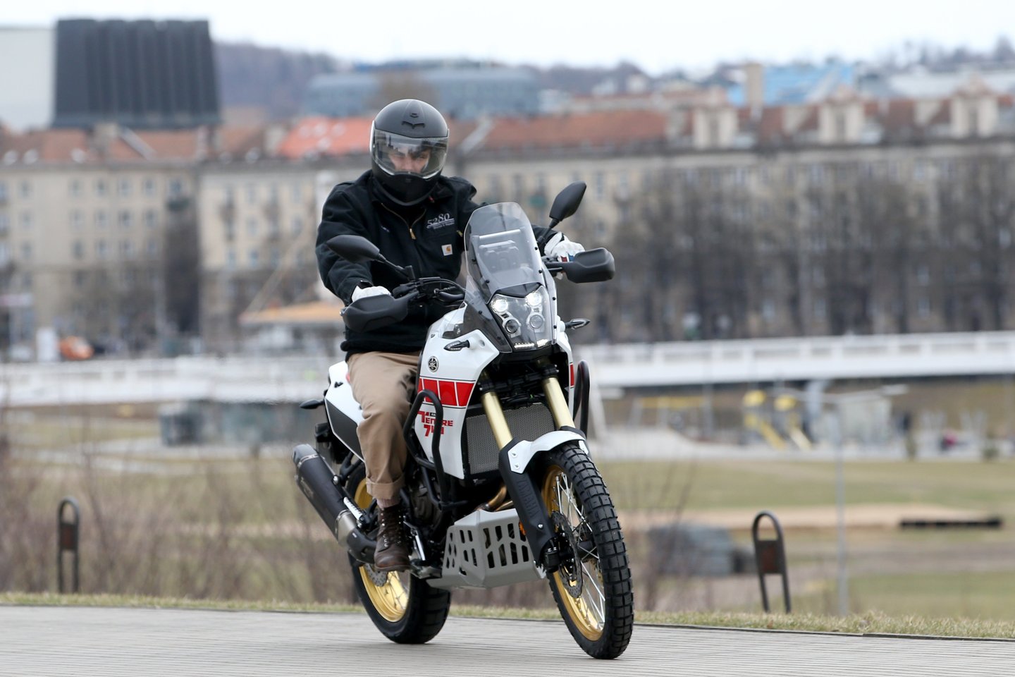 V.Baumila: „Motociklas yra mano aistra ir gyvenimo būdas.“<br>R.Danisevičiaus nuotr.