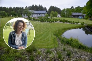 2 hektarų šabakštyną Trakų rajone vyras su žmona pavertė rojaus sodu