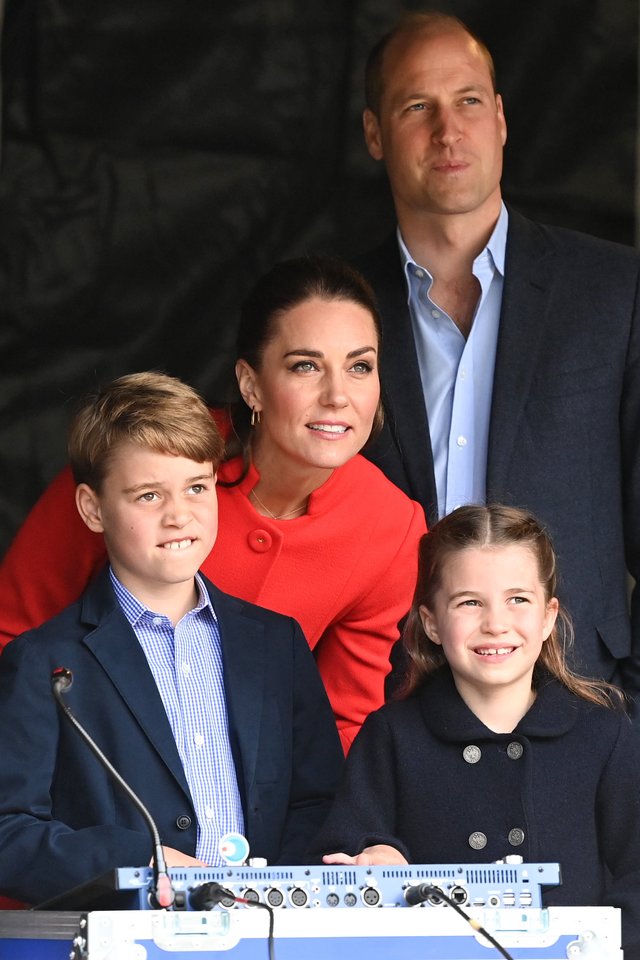 Princas Williamas su šeima.<br> Scanpix/ZP nuotr.
