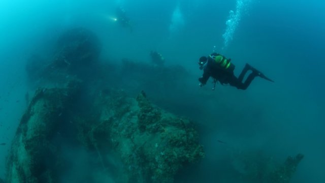 Pamatykite: prie Anglijos rytinių krantų surastos istorijai svarbaus nuskendusio laivo liekanos