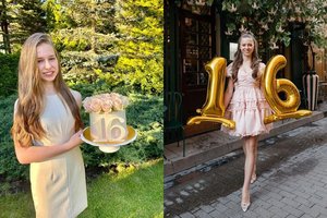 Ingos ir Aivaro Stumbrų dukra Estela antrą kartą atšventė 16-ąjį gimtadienį: paauglė – sunkiai atpažįstama