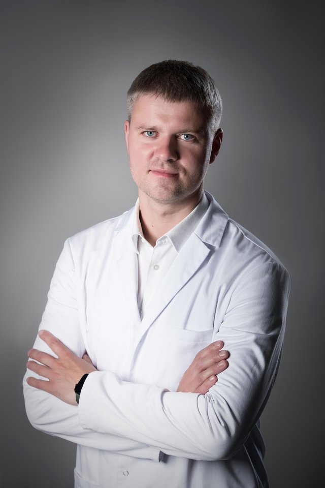 Klinikos „Urologas Panevėžyje“ gydytojas urologas, seksologas Andrius Preidis.<br>Asmeninio archyvo nuotr.