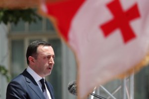Sakartvelo premjeras mano, kad jo šalis turi tapti kandidate į ES anksčiau negu Ukraina ir Moldova