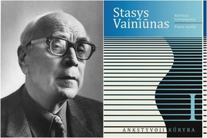 Išleistas Stasio Vainiūno fortepijoninių kūrinių tritomis