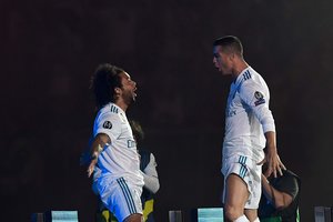 C. Ronaldo skyrė jautrią žinutę „Real“ paliekančiam brazilui Marcelo