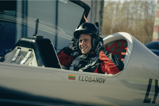 Ispanijos akrobatinio skraidymo čempionate skambės ir lietuvio pavardė