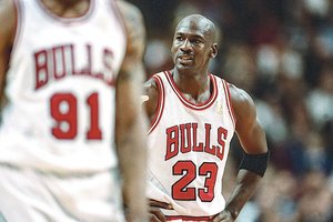 Kortelė su M. Jordano atvaizdu parduota už milijoną