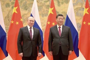 Xi Jinpingas: Kinija ir toliau palaikys Rusiją „suvereniteto“ klausimais