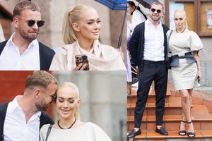 Į bičiulės vestuves Oksaną Pikul atlydėjo žavus vyriškis: neslėpė jausmų