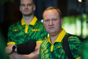 Pasitikėjimą jaunesniais krepšininkais išreiškęs K. Maksvytis: „Rinktinėje turėsime tuos, kurie nori padėti Lietuvai“
