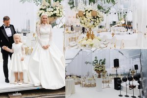 Ievos Voveris vestuvių šventės akimirkos: akį traukė pasakiškas Manto Petruškevičiaus dekoras
