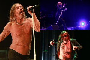 Pirmą kartą Lietuvoje koncertavęs Iggy Popas scenoje apsinuogino
