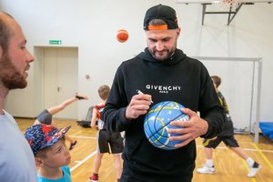 L. Kleiza apie rinktinės galimybės Europos čempionate: „Turime tikėti, kad galime iškovoti medalius“