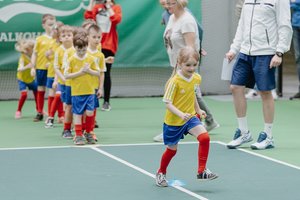 Teniso treniruotės šiais mokslo metais vyko net 134 darželiuose ir mokyklose