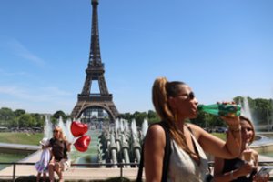 Trečdaliui Prancūzijos paskelbtas perspėjimas dėl karščio