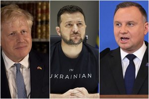 Ukraina turi „planą B“: nauja sąjunga su JK ir Lenkija „kardinaliai pakeis situaciją“ kare su Rusija