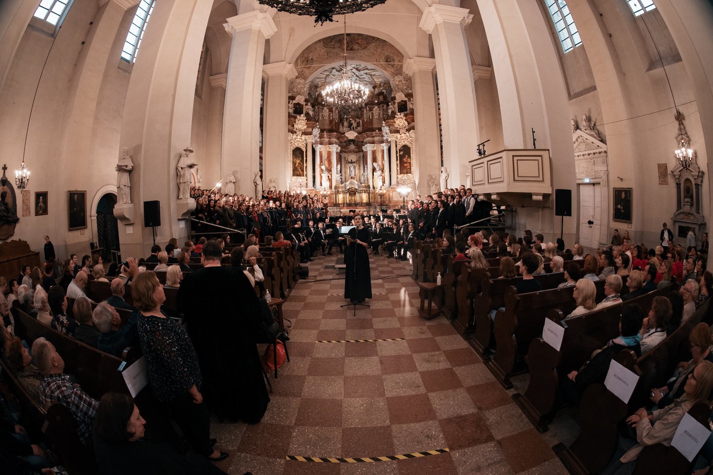 Chorų koncertas Šv. Jonų bažnyčioje.<br>G.Jauniškio nuotr.