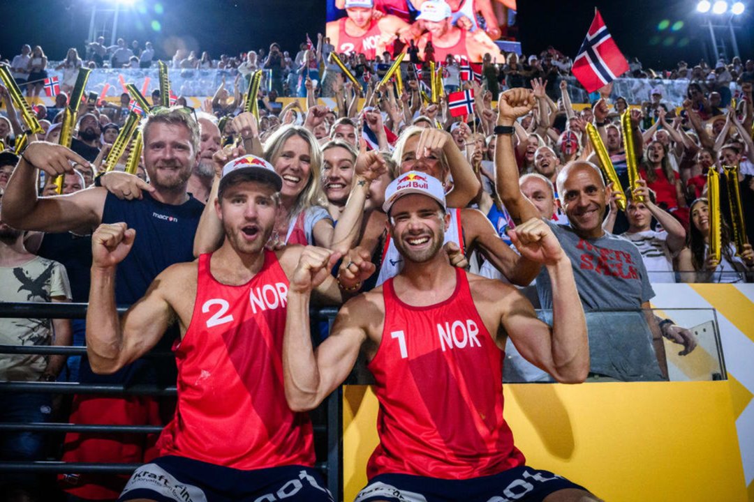 Norske sandvolleyballstjerner har vunnet verdensmesternes krone