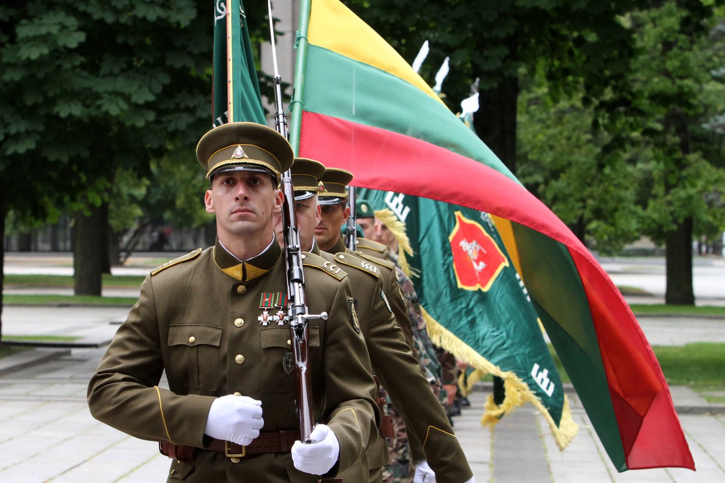 Ruošiasi pertvarkyti Šaulių sąjungą: prasidės pasirengimas dienai „X“.<br>M.Patašiaus nuotr.