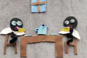 Pirmą kartą Lietuvoje vaikai sukūrė animacinius filmus iš tekstilės