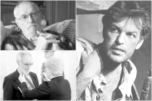 Regimantas Adomaitis nebijojo kalbėti apie mirtį ir net ją pavaizdavo: „Aš kaip tas obuolys“