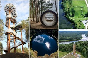 Apsisuks galva ne nuo aukščio, o nuo vaizdo: vietos Lietuvoje, kurias verta aplankyti jau dabar