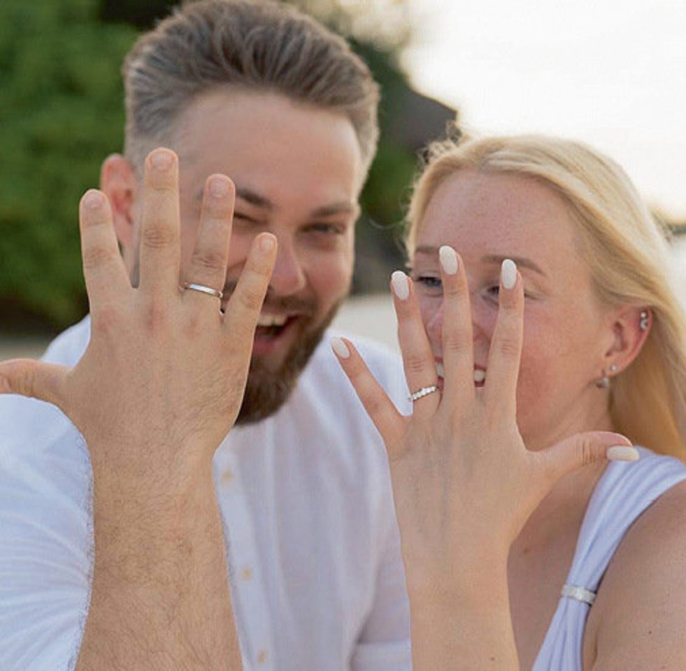 Miglė Maciulevičiūtė ir Giedrius Capas<br>Asmeninio albumo nuotr.