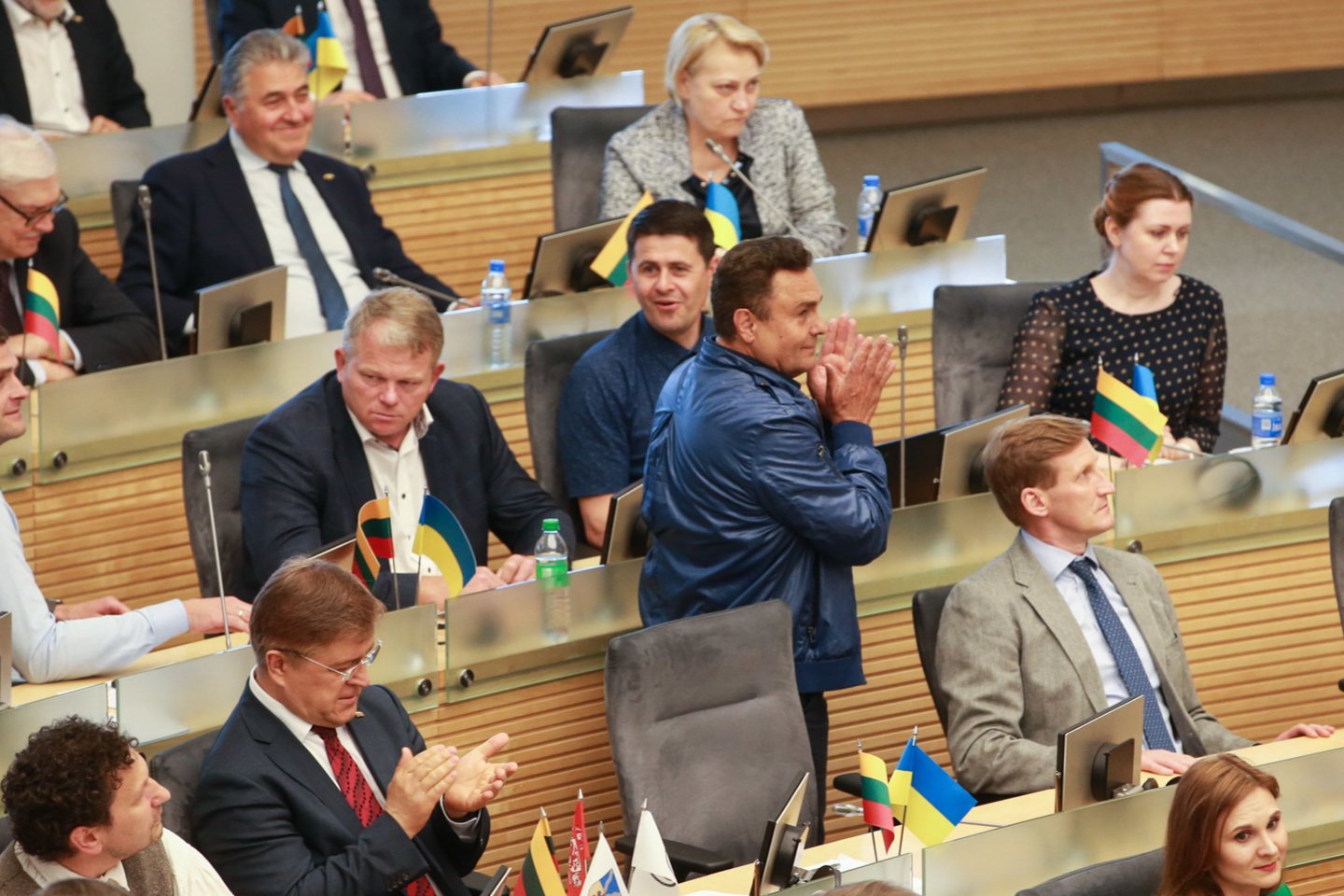 Seimo valdančiųjų ir opozicijos konfliktai tęsėsi beveik dvi savaites.<br>R.Danisevičiaus nuotr.