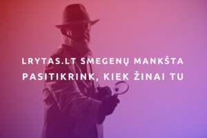 Testas. Ar pažįstate garsiausius pasaulio detektyvus?