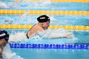 Nesėkmė Budapešte: Lietuvos plaukikai mišrių estafečių varžybose buvo diskvalifikuoti