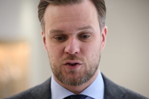 G. Landsbergis: yra nemažai optimizmo dėl Ukrainos ES kandidatės statuso, tačiau viskas paaiškės EVT metu