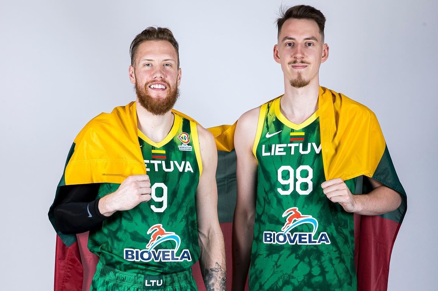  Lietuvos krepšininkai rengiasi kontrolinėms rungtynėms su Latvija.<br> LKF nuotr.