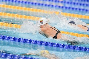 Nuostabiai plaukusi K. Teterevkova pasaulio plaukimo čempionate pateko į dar vieną pusfinalį