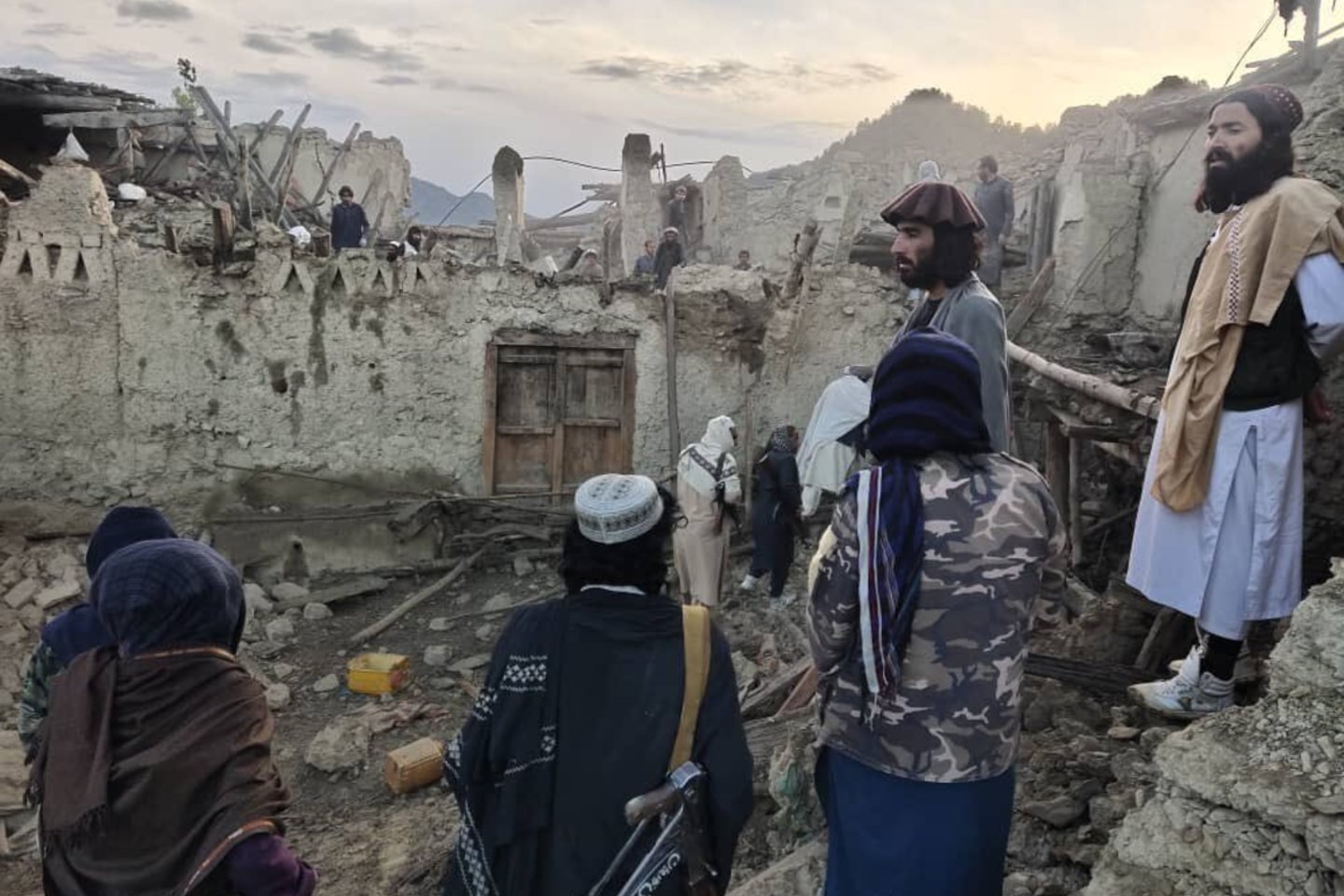 Žemės drebėjimas Afganistane. <br>AP/Scanpix nuotr.
