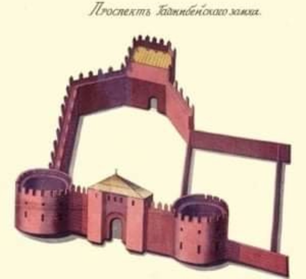 Spėjama, kad lietuviai Kačibėjaus pilį pastatė anksčiau italų įrengtoje laivų prieplaukoje pavadinimu Džinestra.