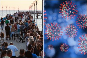 Dėl naujos COVID-19 mutacijos Lietuvoje – tik spėlionės: epidemiologai pametė siūlo galą