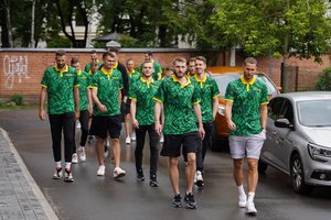 Su Latvijos rinktine nežais keturi Lietuvos komandos žaidėjai