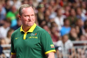 I. Brazdeikį gyręs K. Maksvytis įvertino blankų rinktinės pasirodymą Latvijoje: „Blynas prisvilo“