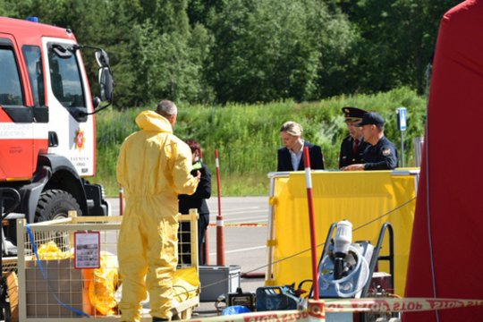 Šalies gydymo įstaigos dalyvavo branduolinės avarijos pratybose