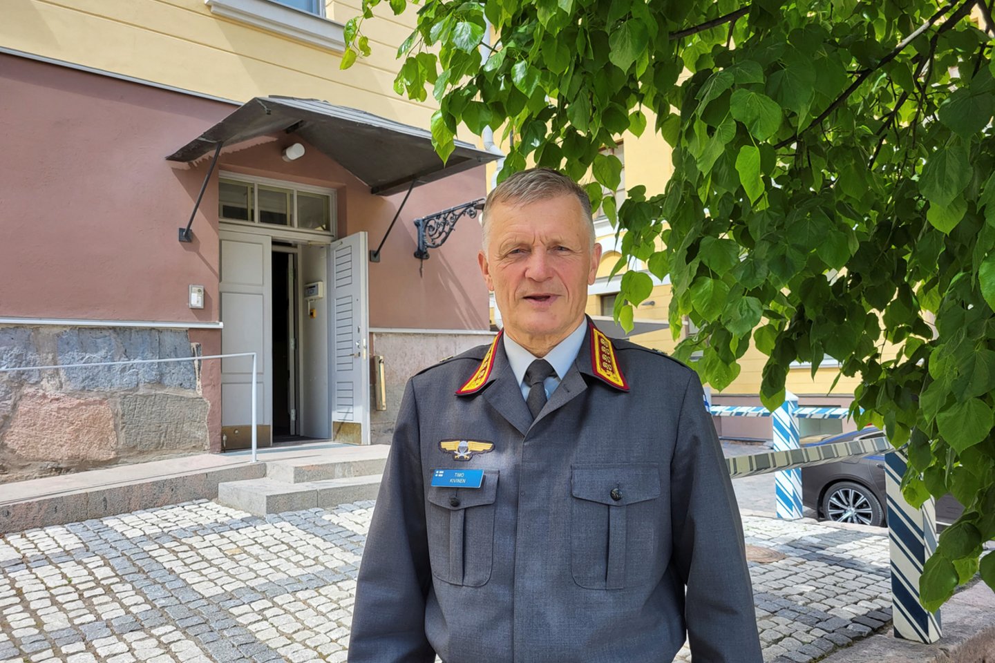 Suomijos armijos vadas Timas Kivinenas.<br>Reuters/Scanpix nuotr.