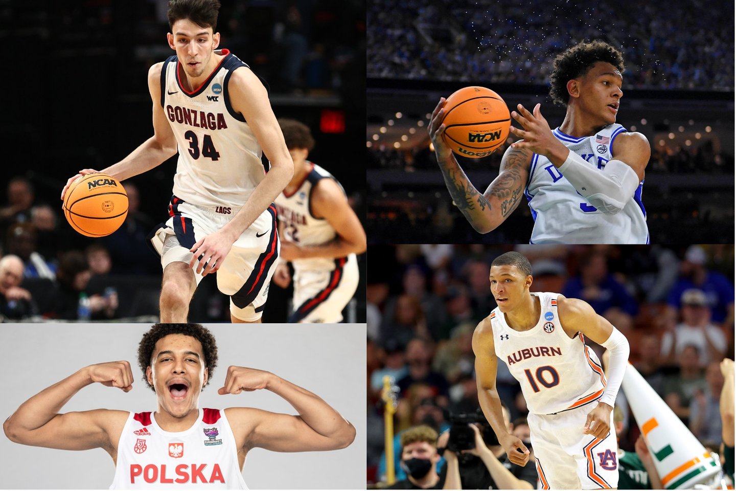  NBA naujokų birža: didžiausi šių metų talentai ir žvaigždėms iššūkį mesiantys europiečiai<br> lrytas.lt montažas